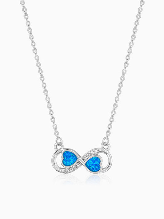 Silver Endless Embrace Necklace