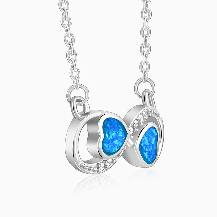 Silver Endless Embrace Necklace - view 4