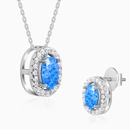 Silver Blue Dreams Set