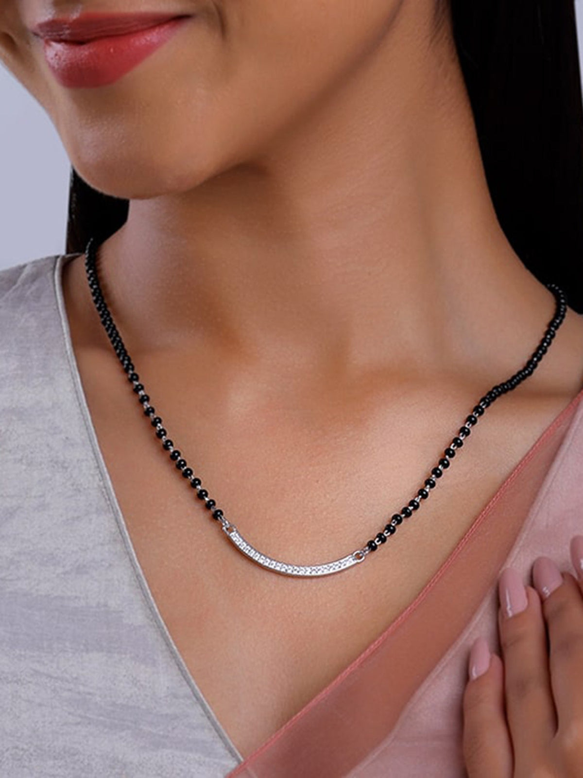 Silver Suhaagn Mangalsutra