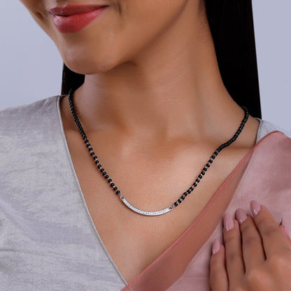 Silver Suhaagn Mangalsutra