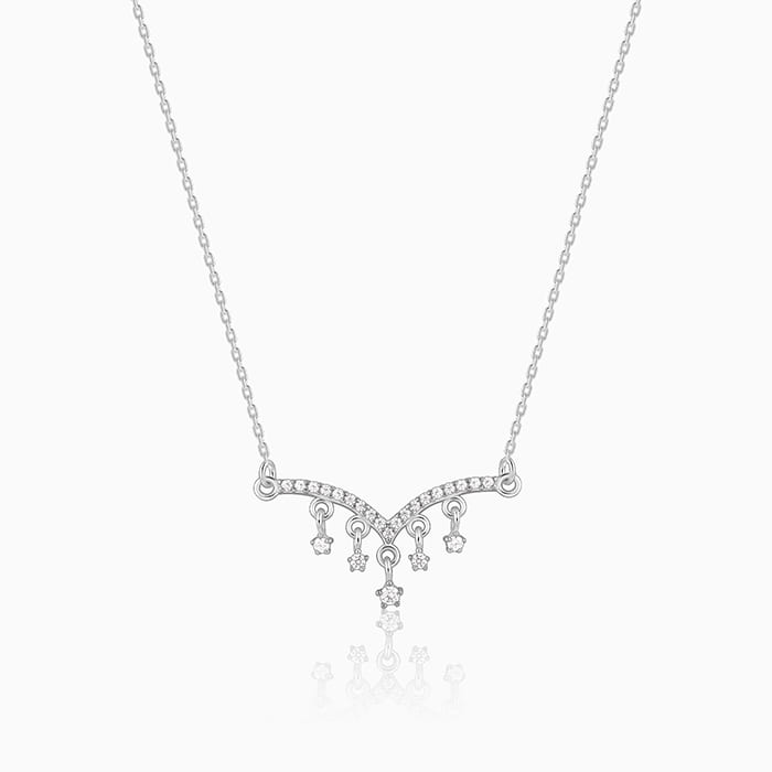 Silver Megastar Necklace - Image 1