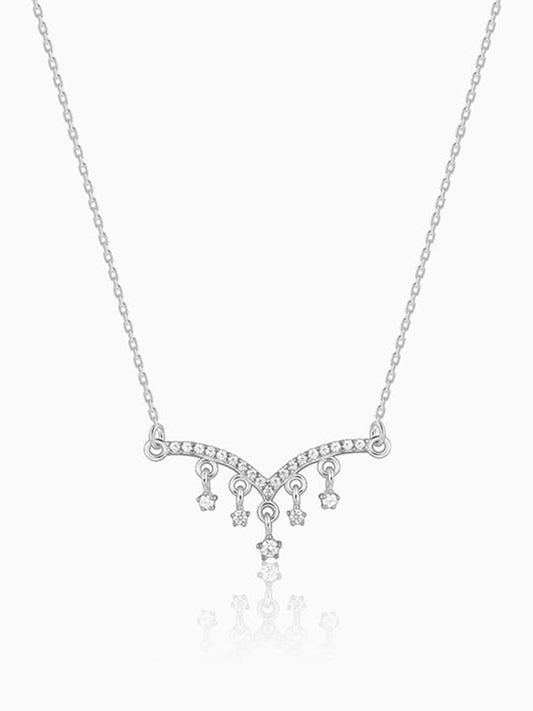 Silver Megastar Necklace