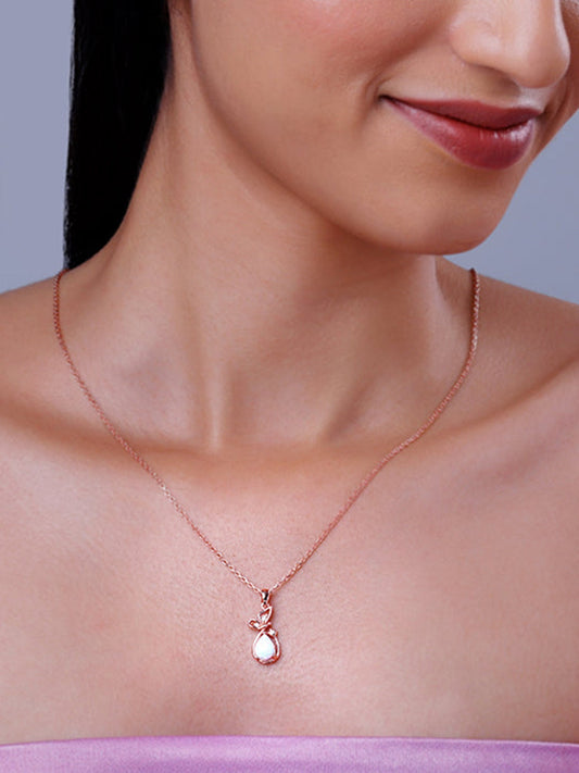 Rose Gold Starlight Spark Necklace