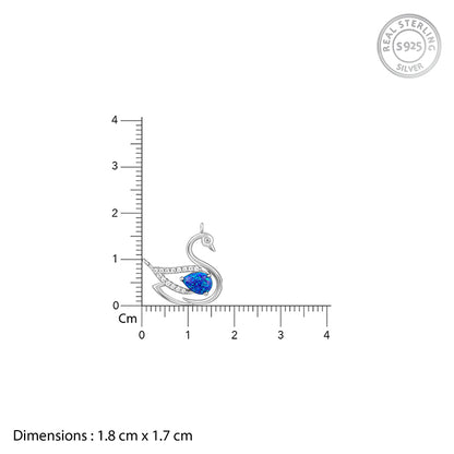 Silver Moonlit Drift Necklace