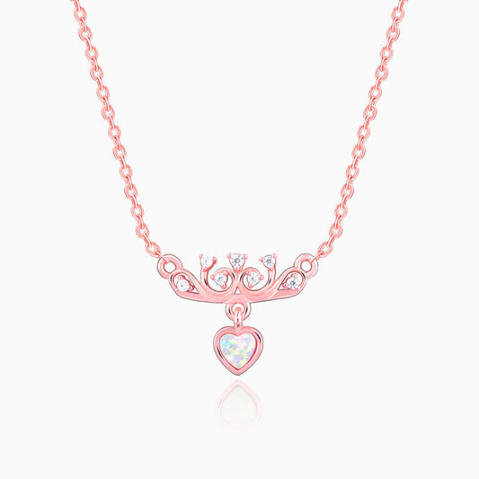 Rose Gold She The Achiever Pendant With Link Chain