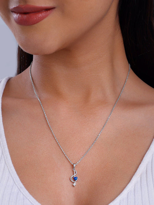 Silver She The Superstar Pendant With Link Chain