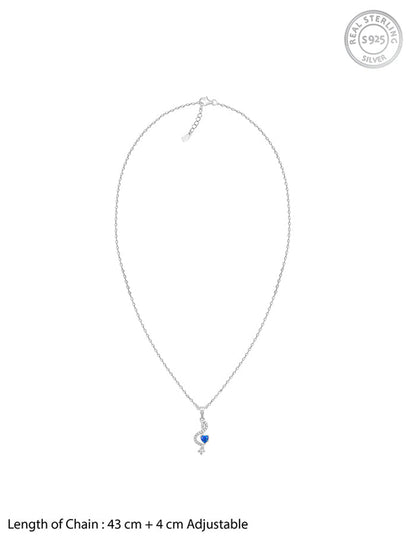 Silver She The Superstar Pendant With Link Chain