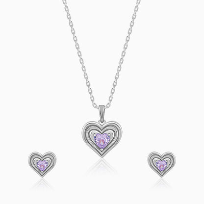 Silver Echo of Love Set