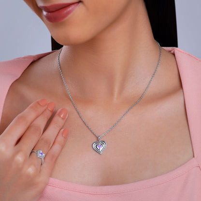 Silver Echo of Love Set