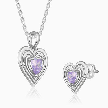 Silver Echo of Love Set