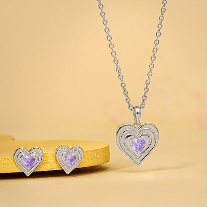 Silver Echo of Love Set