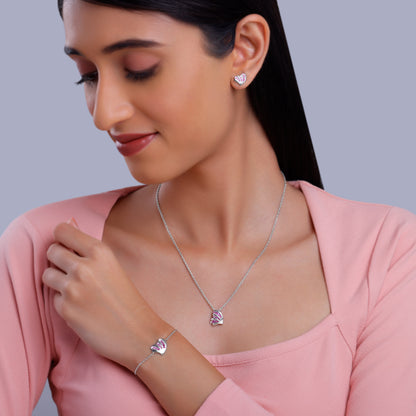 Silver Waveshell Set of Three