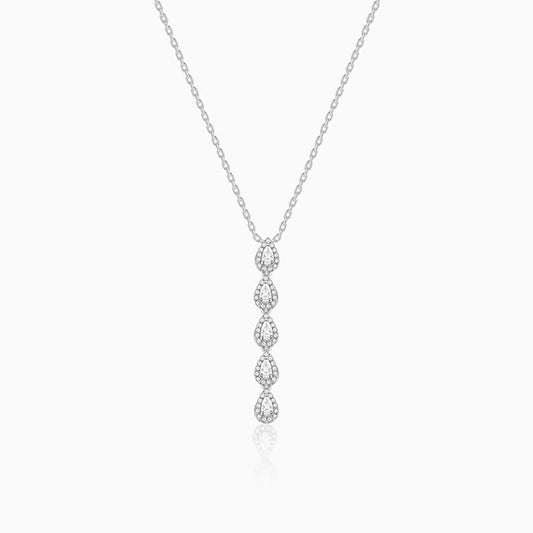 Silver Twilight Sparkle Pendant with Link Chain