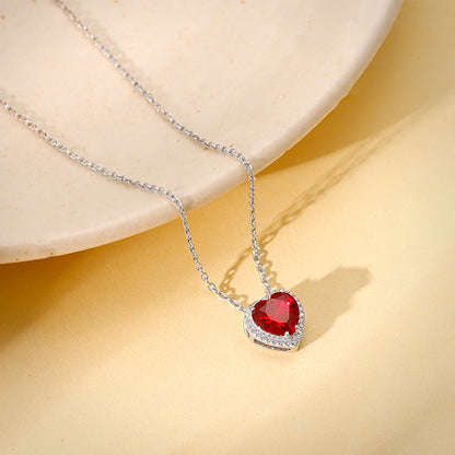 Silver Starlight Pendant with Link Chain