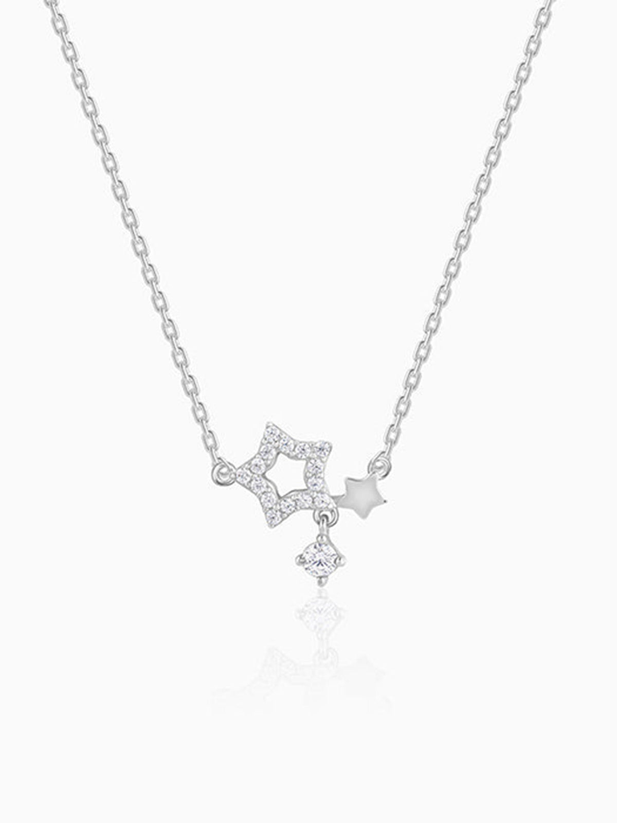 Silver Magical Stardust Necklace