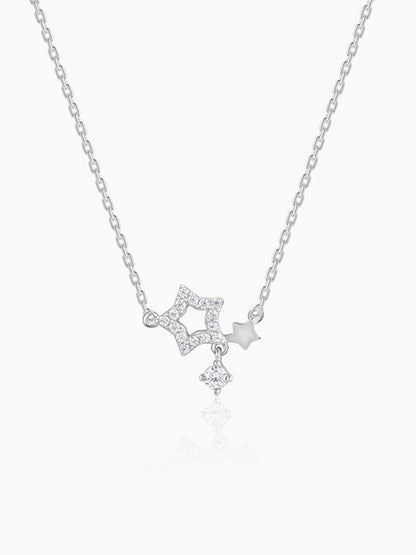 Silver Magical Stardust Necklace