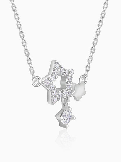 Silver Magical Stardust Necklace