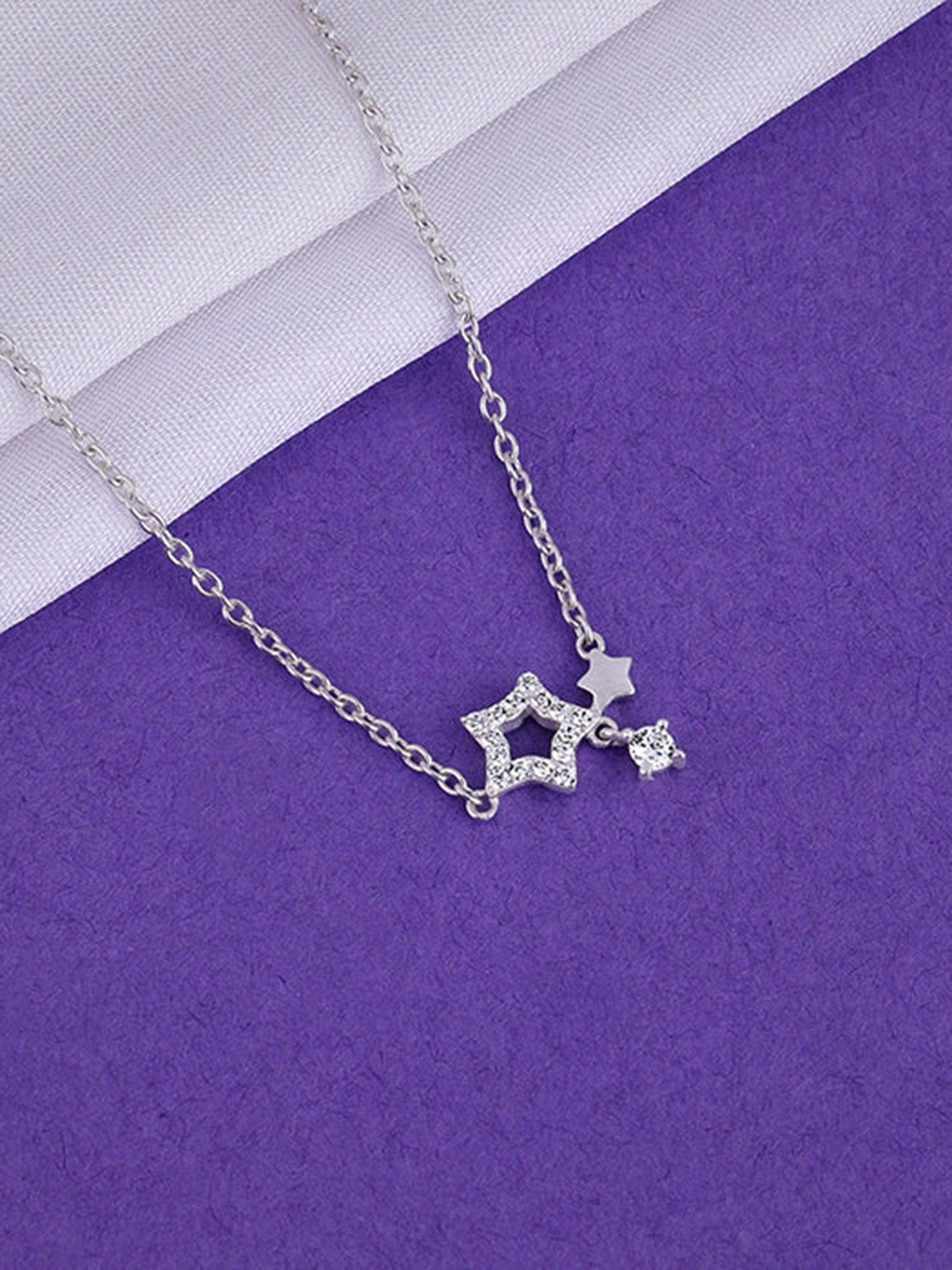 Silver Magical Stardust Necklace