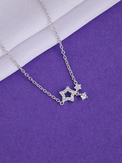 Silver Magical Stardust Necklace
