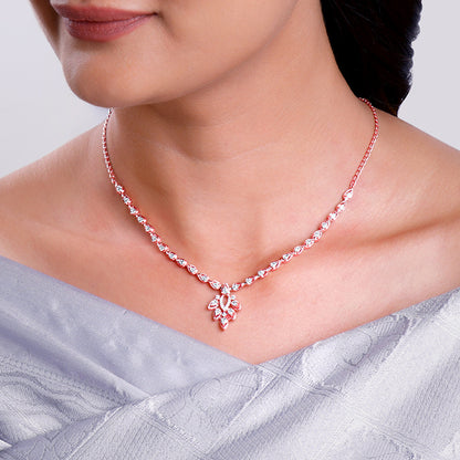 Rose Gold Rachel Necklace