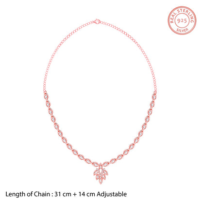 Rose Gold Rachel Necklace