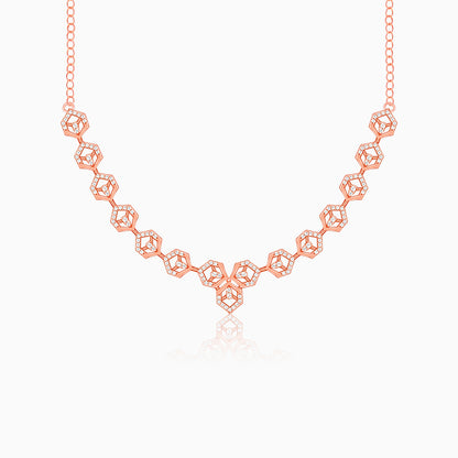 Rose Gold Shelley Necklace