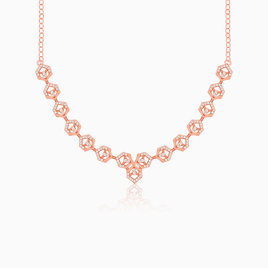 Rose Gold Shelley Necklace