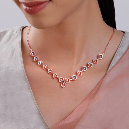 Rose Gold Shelley Necklace