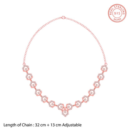 Rose Gold Shelley Necklace