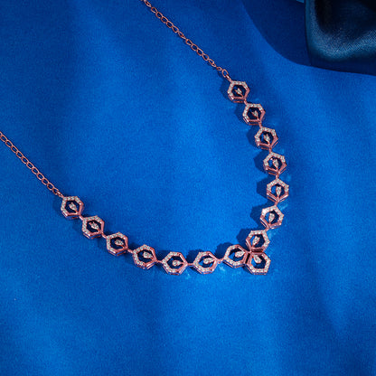 Rose Gold Shelley Necklace