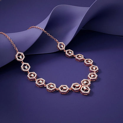 Rose Gold Shelley Necklace