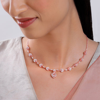 Rose Gold Sharon Necklace