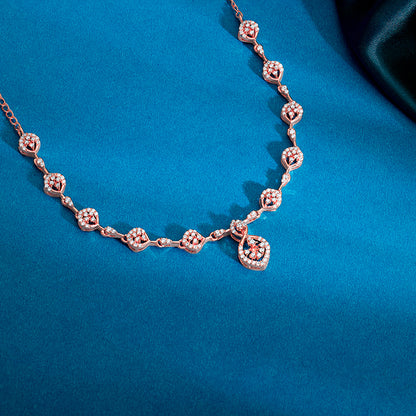 Rose Gold Sharon Necklace