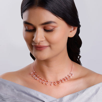 Rose Gold Ingrid Necklace