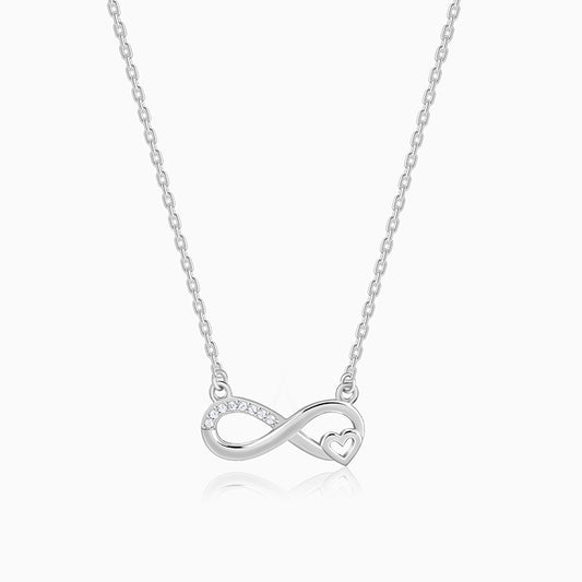 Silver Never-Ending Love Necklace
