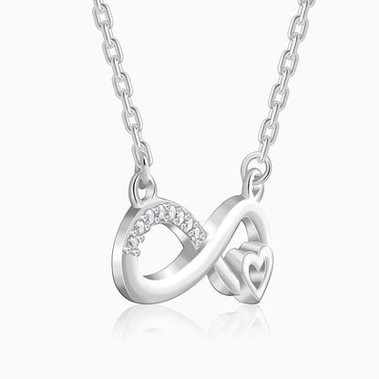 Silver Never-Ending Love Necklace