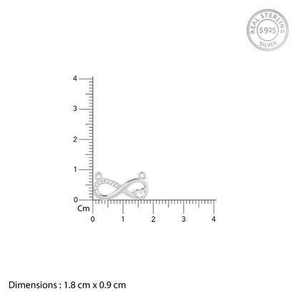 Silver Never-Ending Love Necklace