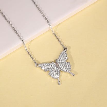 Silver Butterfly Magic Necklace