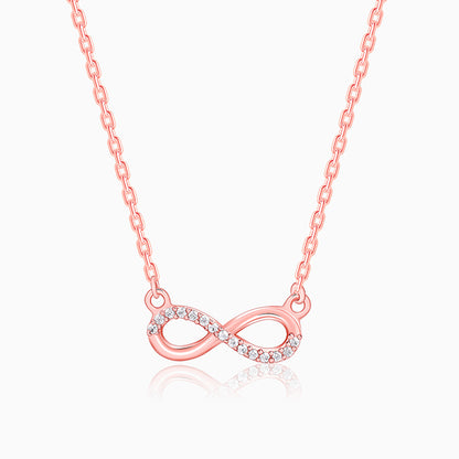 Rose Gold Infinia Necklace