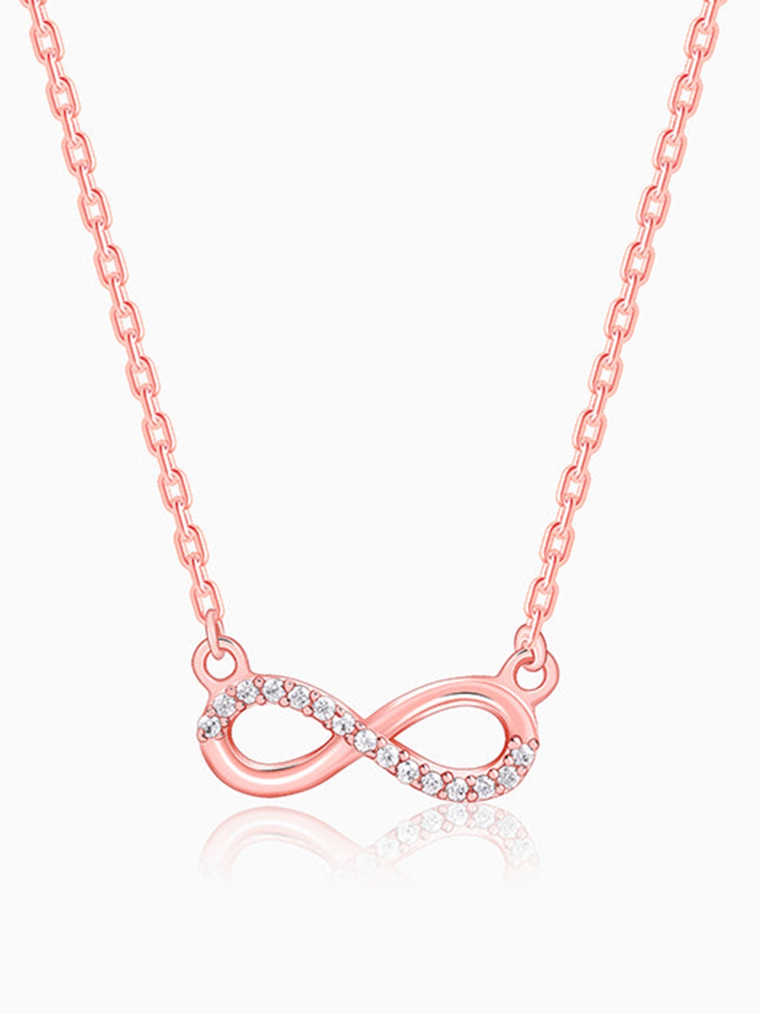 Rose Gold Infinia Necklace