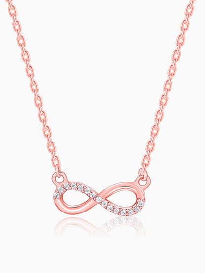 Rose Gold Infinia Necklace