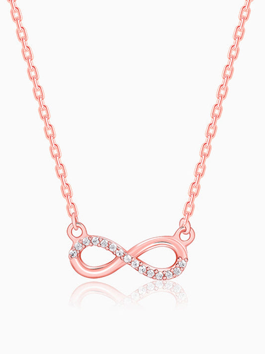 Rose Gold Infinia Necklace