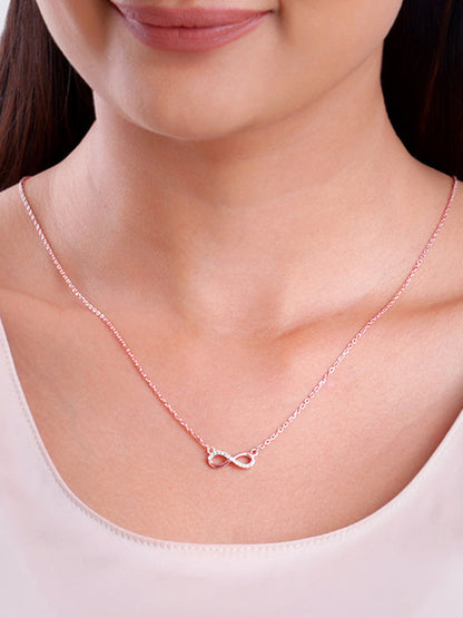 Rose Gold Infinia Necklace