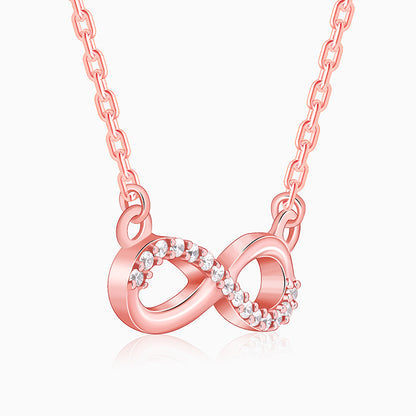Rose Gold Infinia Necklace