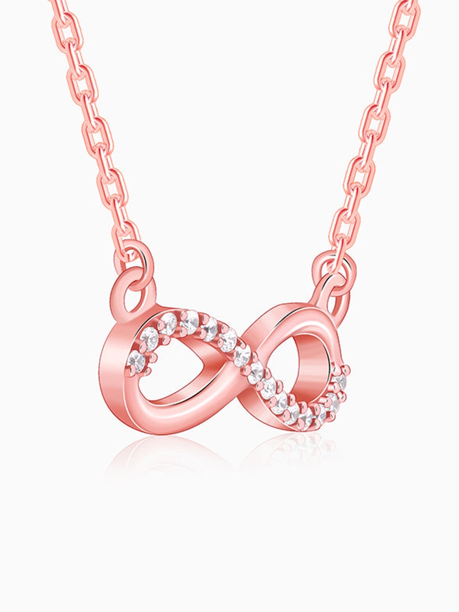 Rose Gold Infinia Necklace