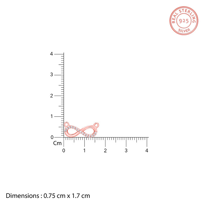 Rose Gold Infinia Necklace- rose gold necklace for women