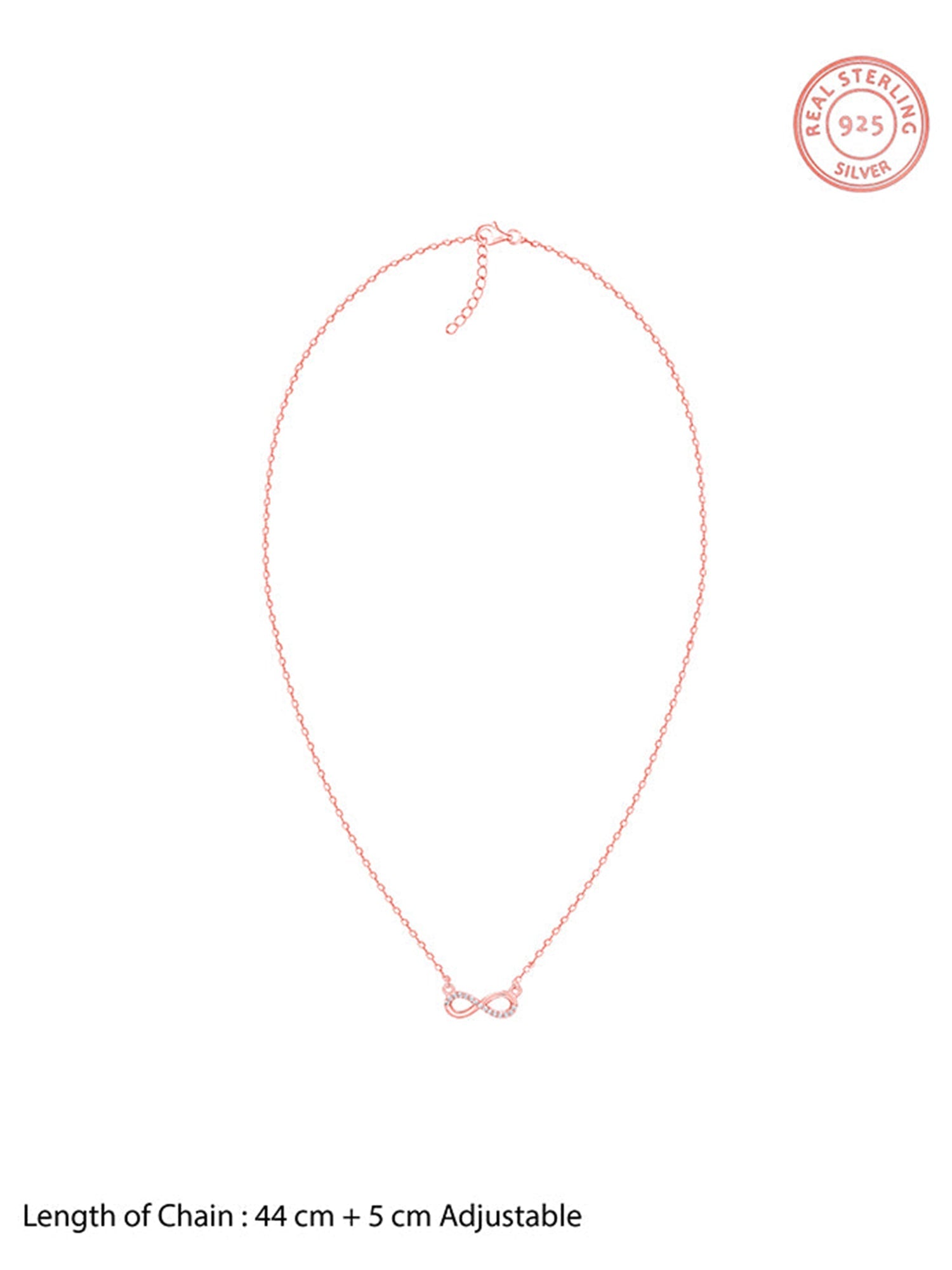 Rose Gold Infinia Necklace