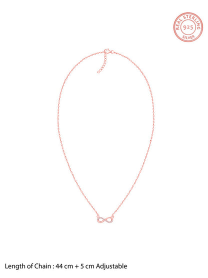 Rose Gold Infinia Necklace