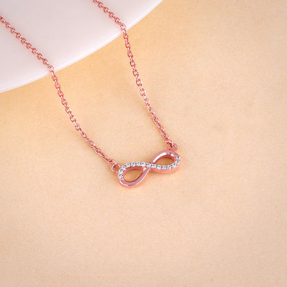 Rose Gold Infinia Necklace